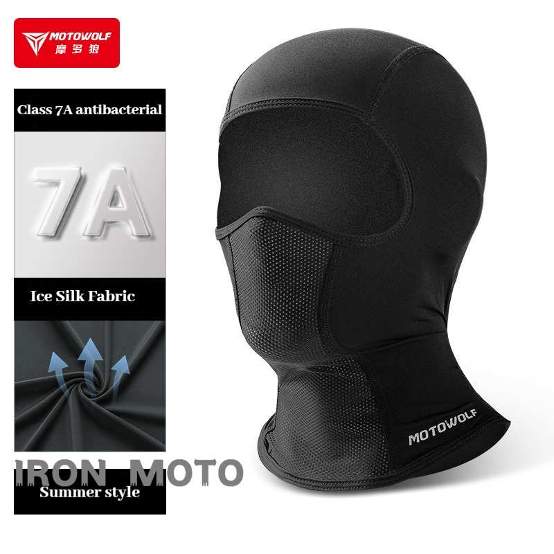 Running Gear Essential - Motowolf Berretto da ciclismo estivo Passamontagna