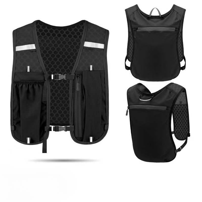 Running Gear Essential - Gilet Riflettente Leggero per Corsa e