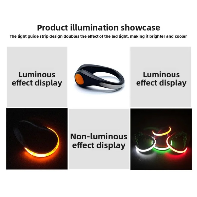 Nuova Luce a Clip per Scarpe L - Running Gear Lights recensione e prezzo