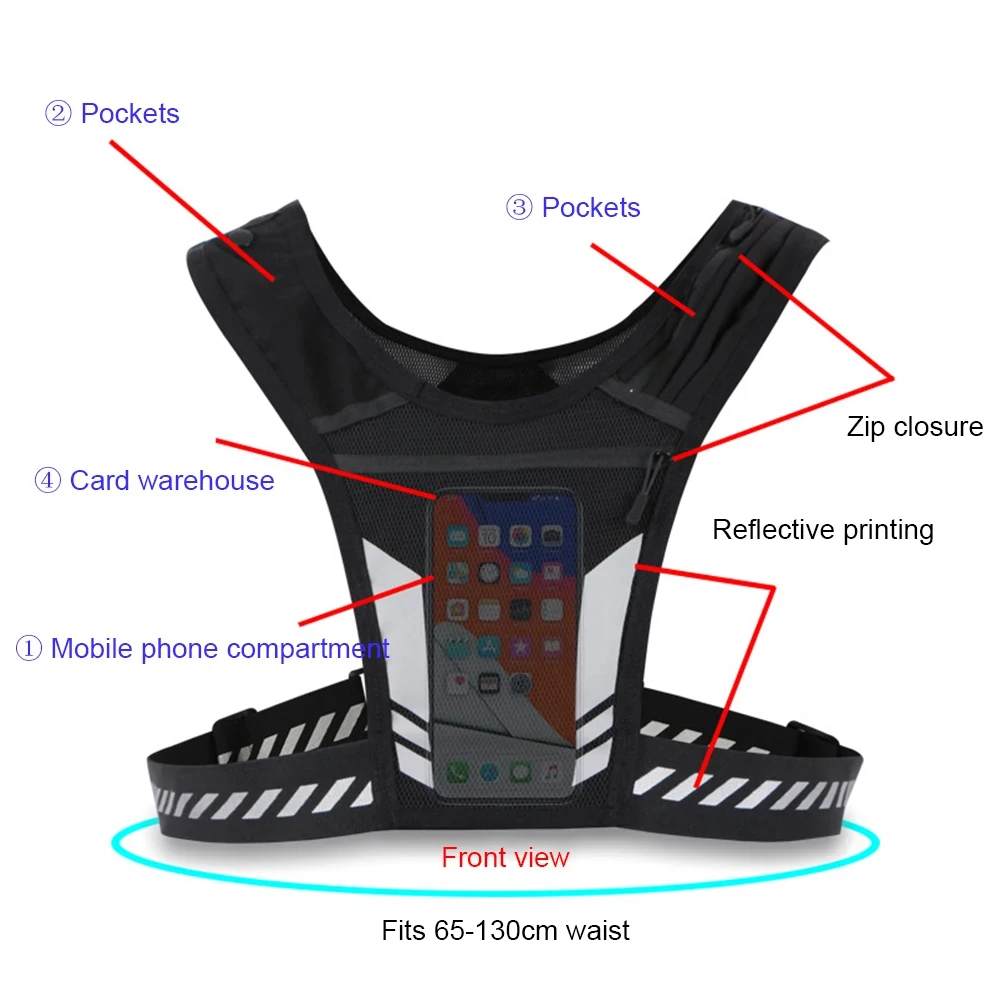 OSSOHH 1Pcs Gilet da Corsa, Gi - Running Gear Reflective recensione e prezzo