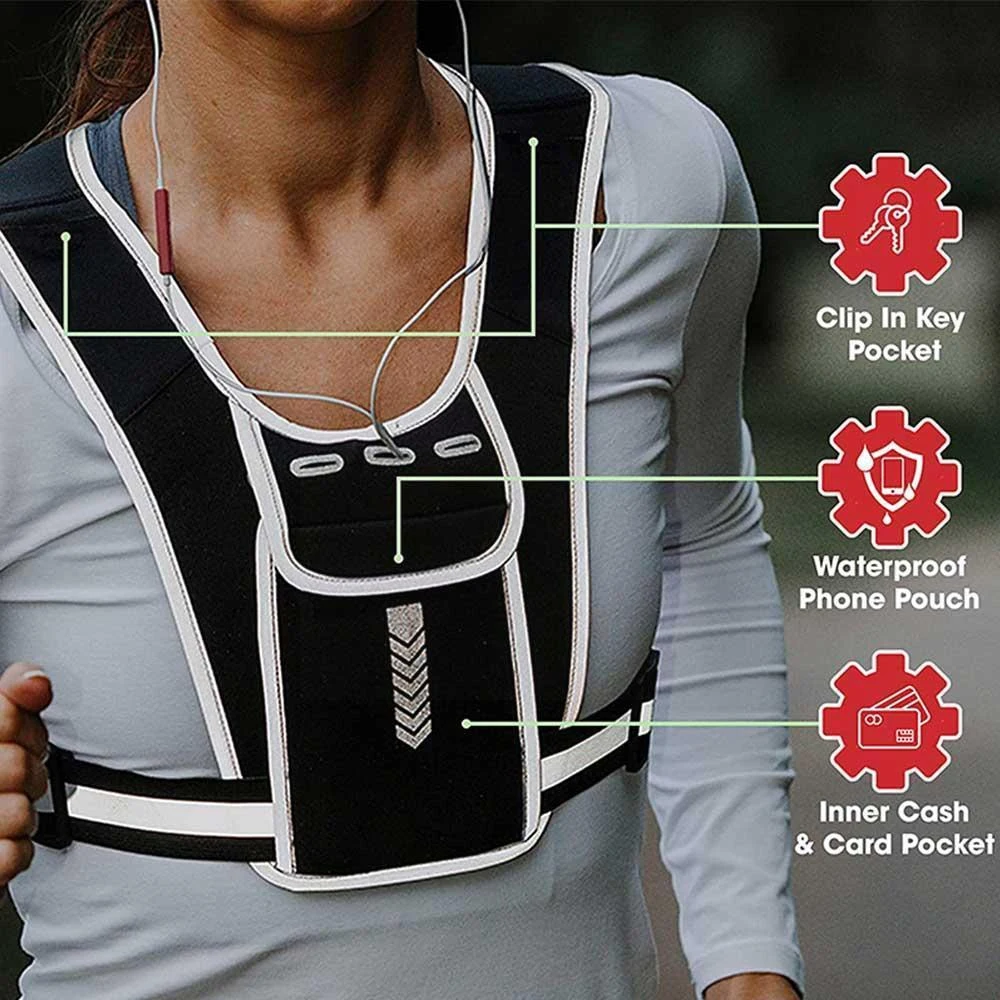 Gilet da corsa porta telefono  - Running Gear Essential recensione e prezzo